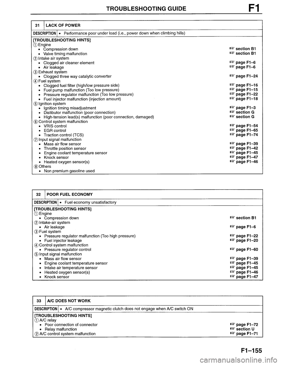 MAZDA MILLENIA 1996  Workshop Manual 