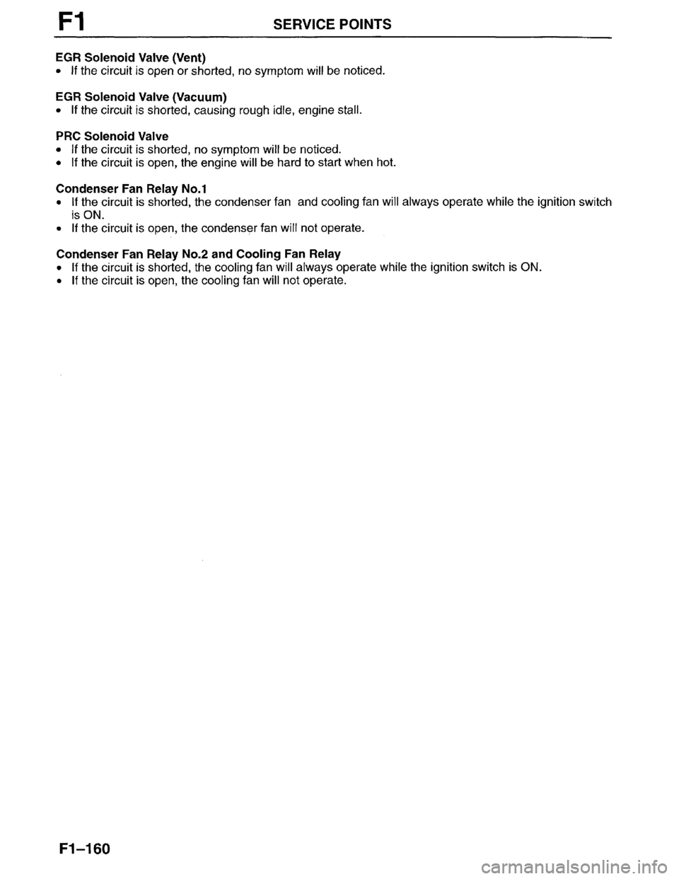 MAZDA MILLENIA 1996  Workshop Manual 