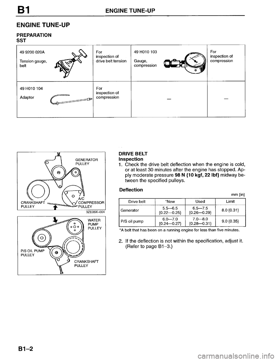 MAZDA MILLENIA 1996 Owners Guide MAZDA MILLENIA 1996 Owners Guide