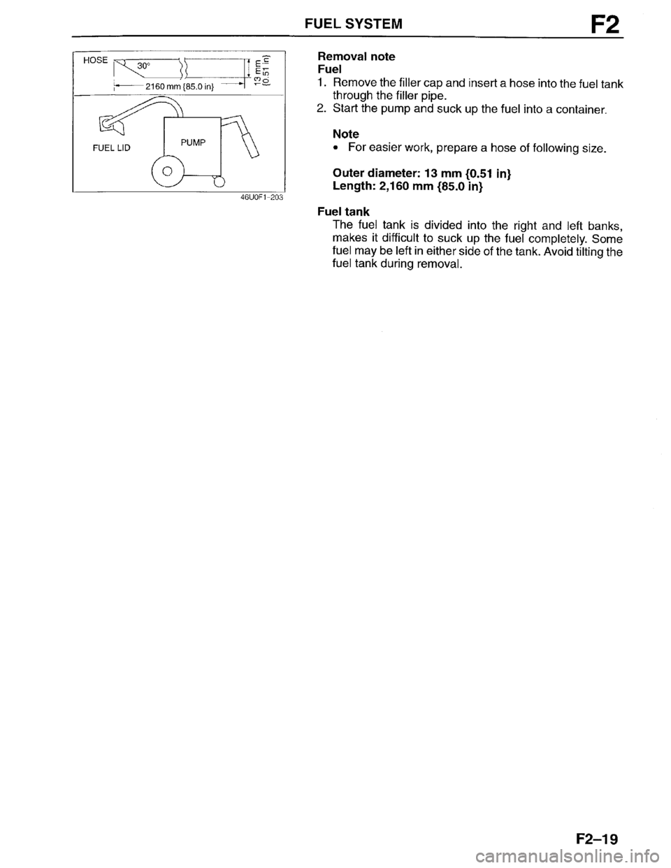 MAZDA MILLENIA 1996  Workshop Manual 