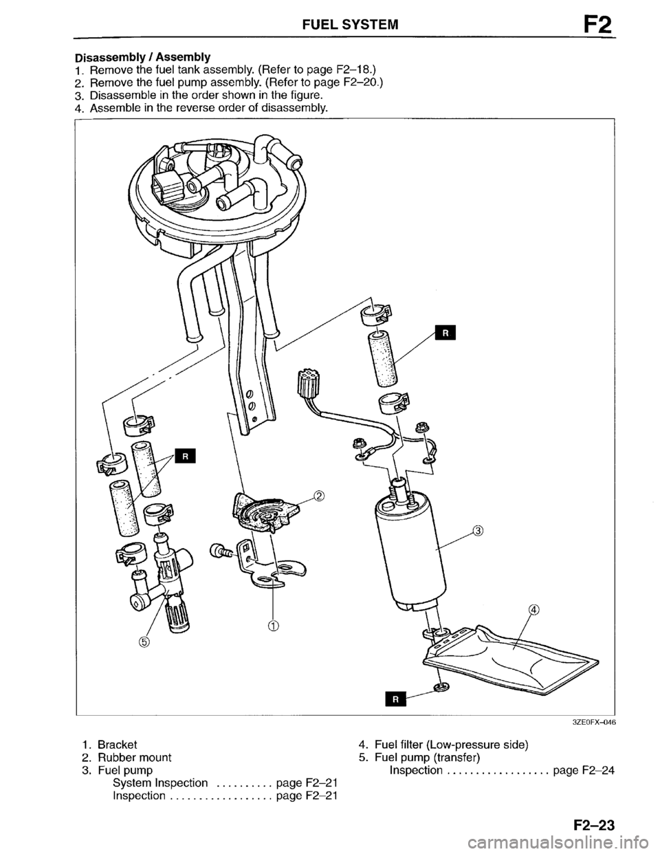MAZDA MILLENIA 1996  Workshop Manual 