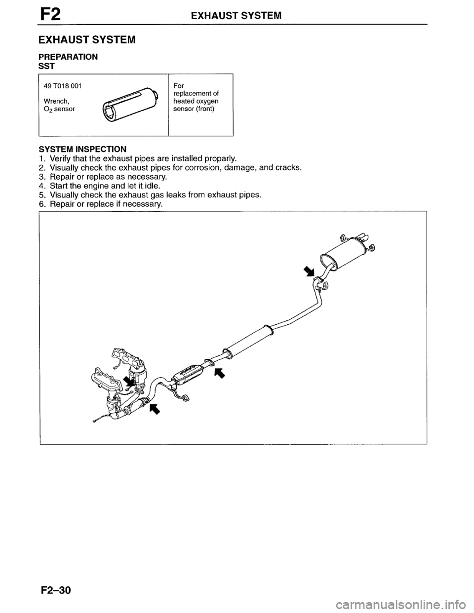 MAZDA MILLENIA 1996  Workshop Manual 