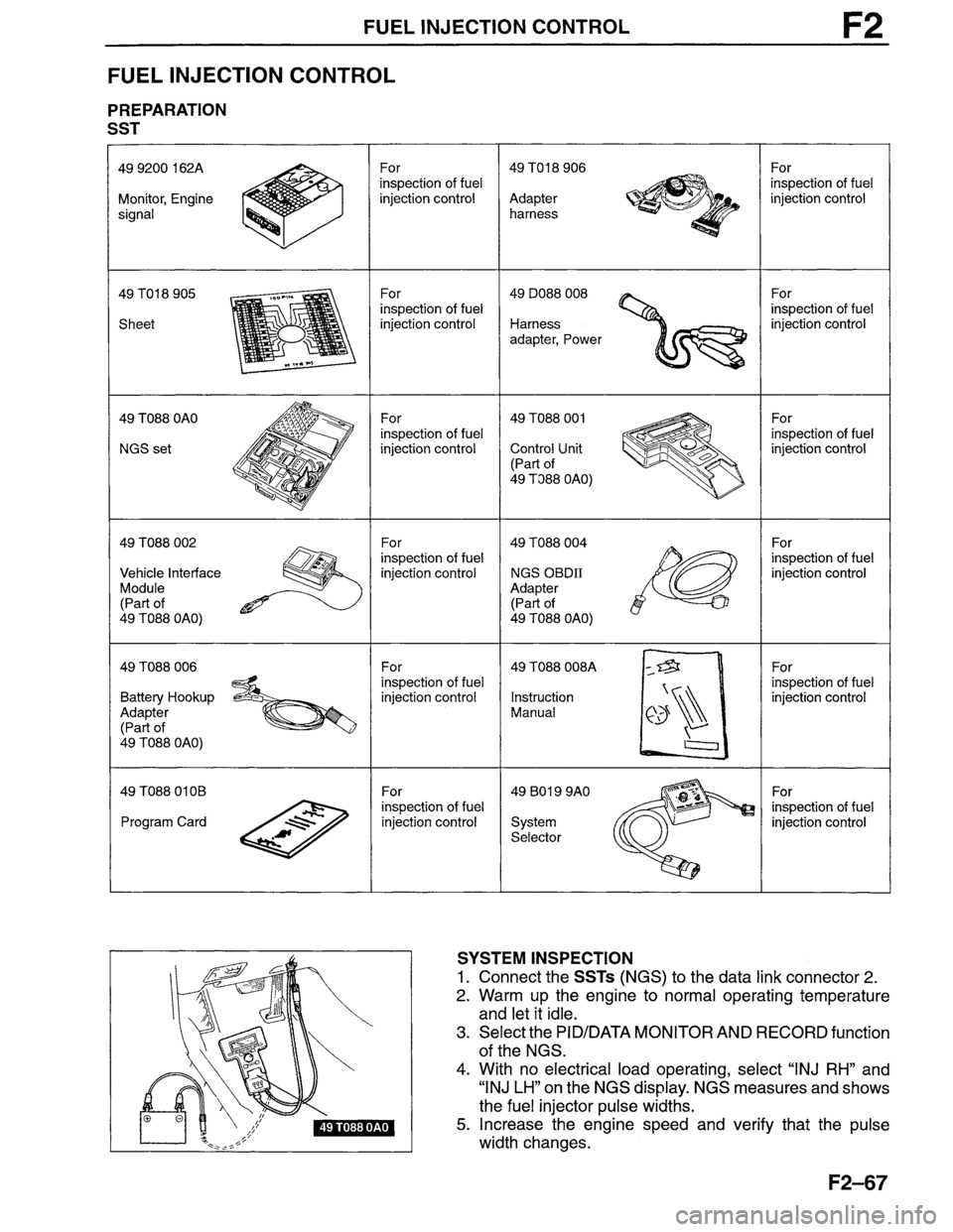 MAZDA MILLENIA 1996  Workshop Manual 