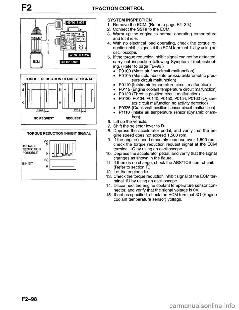 MAZDA MILLENIA 1996 Workshop Manual MAZDA MILLENIA 1996 Workshop Manual