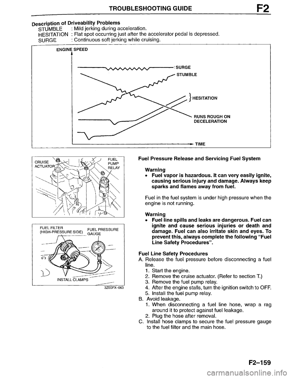MAZDA MILLENIA 1996 Workshop Manual MAZDA MILLENIA 1996 Workshop Manual