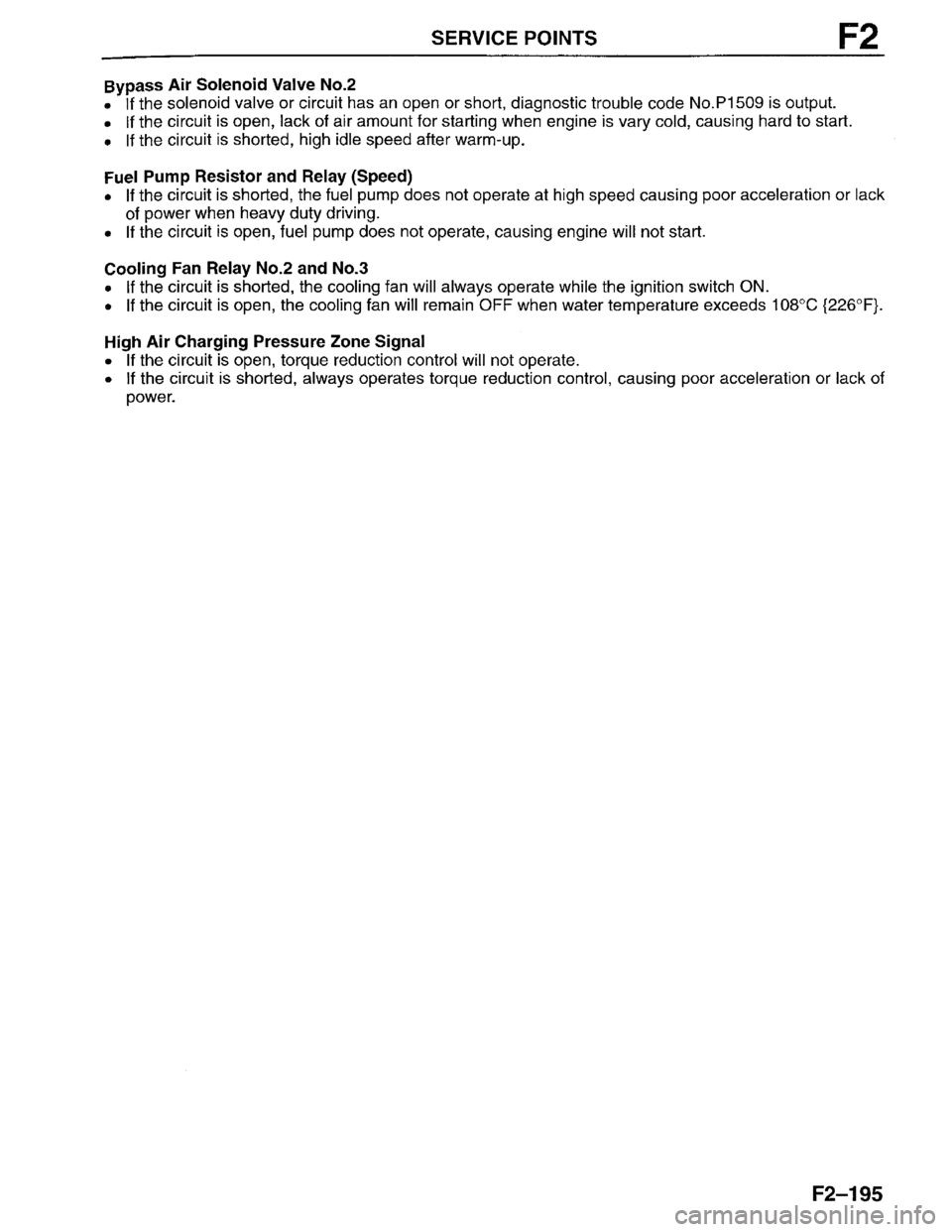 MAZDA MILLENIA 1996 Workshop Manual MAZDA MILLENIA 1996 Workshop Manual