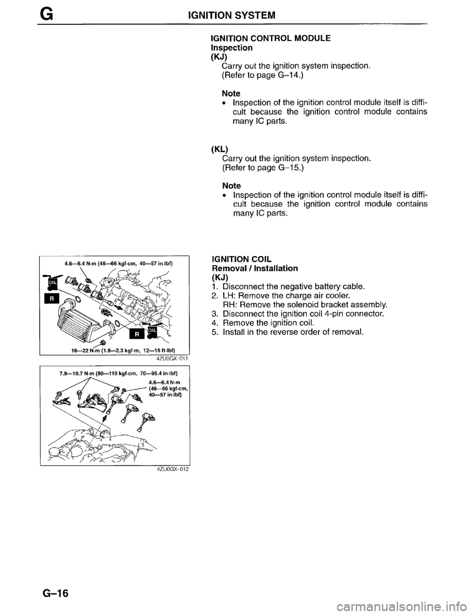 MAZDA MILLENIA 1996 Workshop Manual MAZDA MILLENIA 1996 Workshop Manual