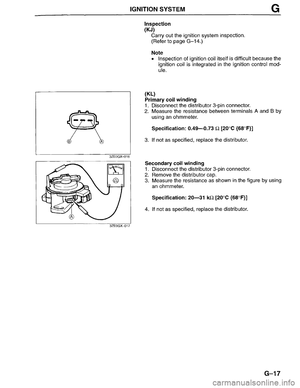 MAZDA MILLENIA 1996 Workshop Manual MAZDA MILLENIA 1996 Workshop Manual