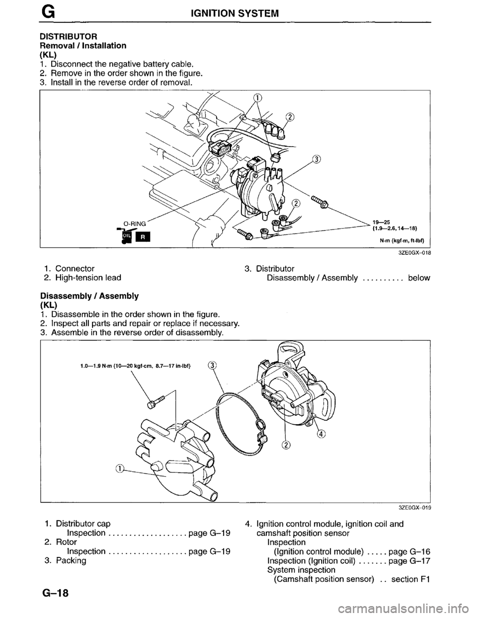 MAZDA MILLENIA 1996 Workshop Manual MAZDA MILLENIA 1996 Workshop Manual