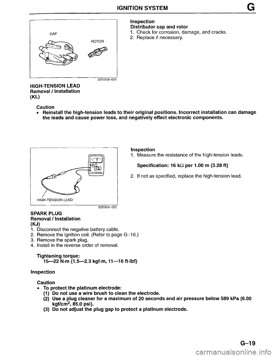 MAZDA MILLENIA 1996 Workshop Manual MAZDA MILLENIA 1996 Workshop Manual