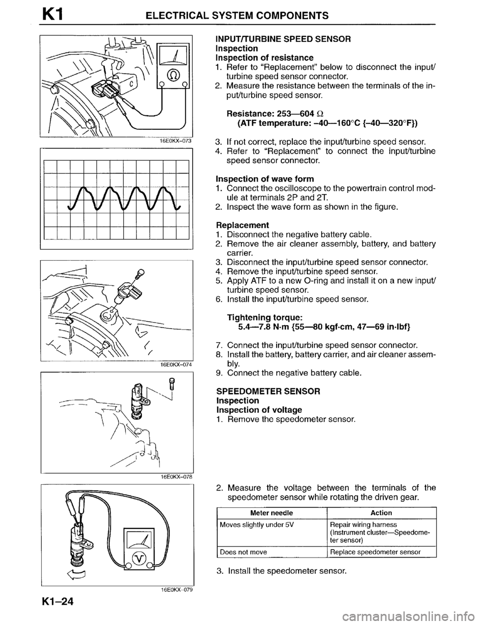 MAZDA MILLENIA 1996 Workshop Manual MAZDA MILLENIA 1996 Workshop Manual