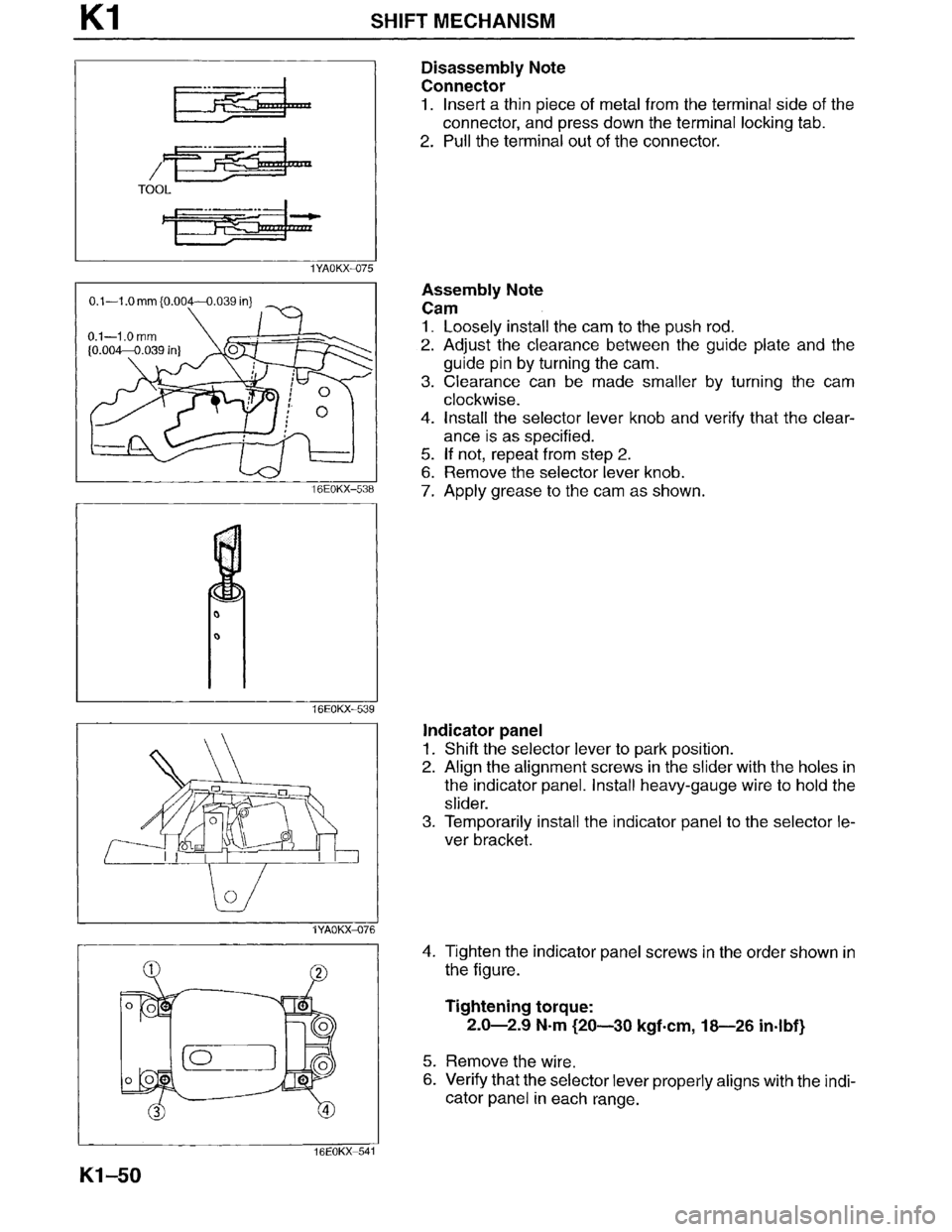 MAZDA MILLENIA 1996 Workshop Manual MAZDA MILLENIA 1996 Workshop Manual