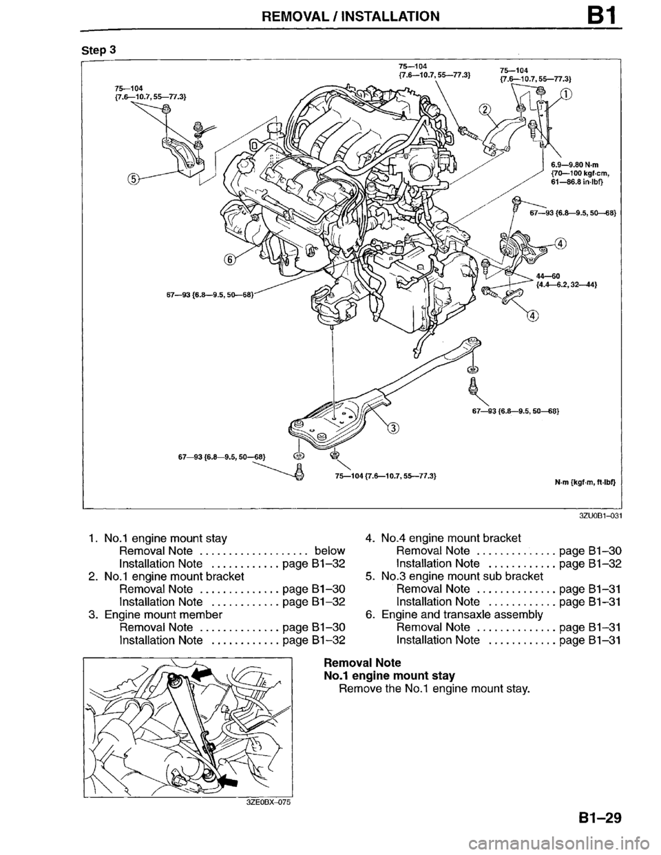 MAZDA MILLENIA 1996 Repair Manual MAZDA MILLENIA 1996 Repair Manual