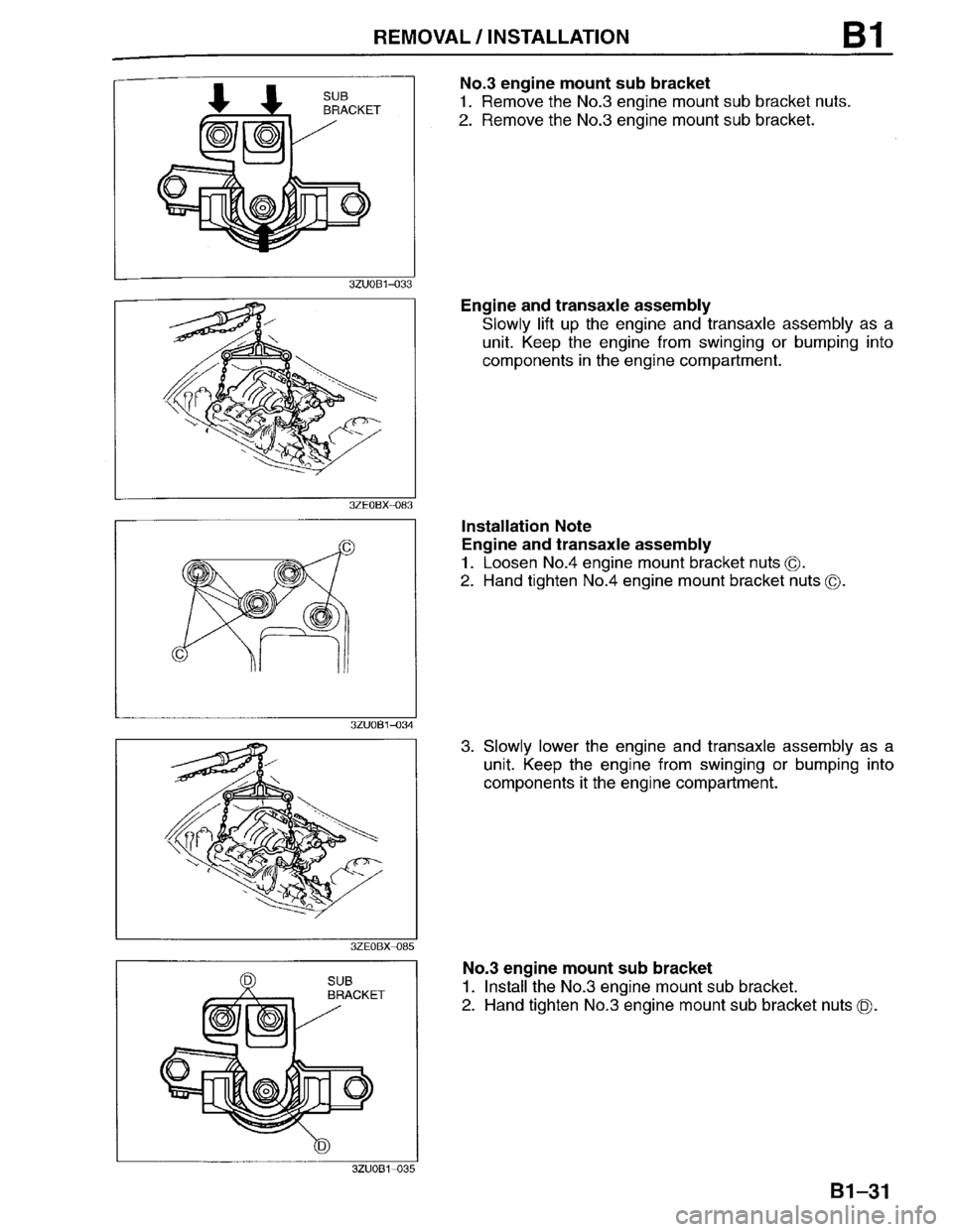 MAZDA MILLENIA 1996 Repair Manual MAZDA MILLENIA 1996 Repair Manual