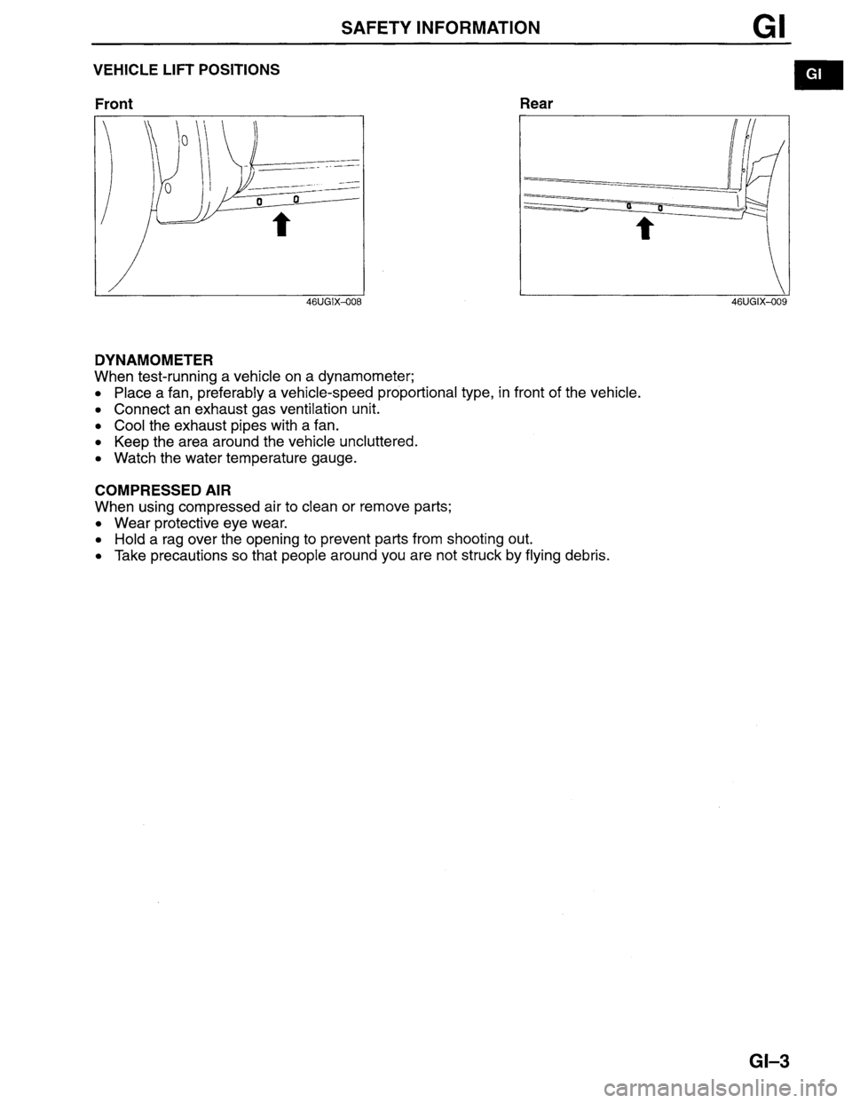 MAZDA MILLENIA 1996  Workshop Manual 