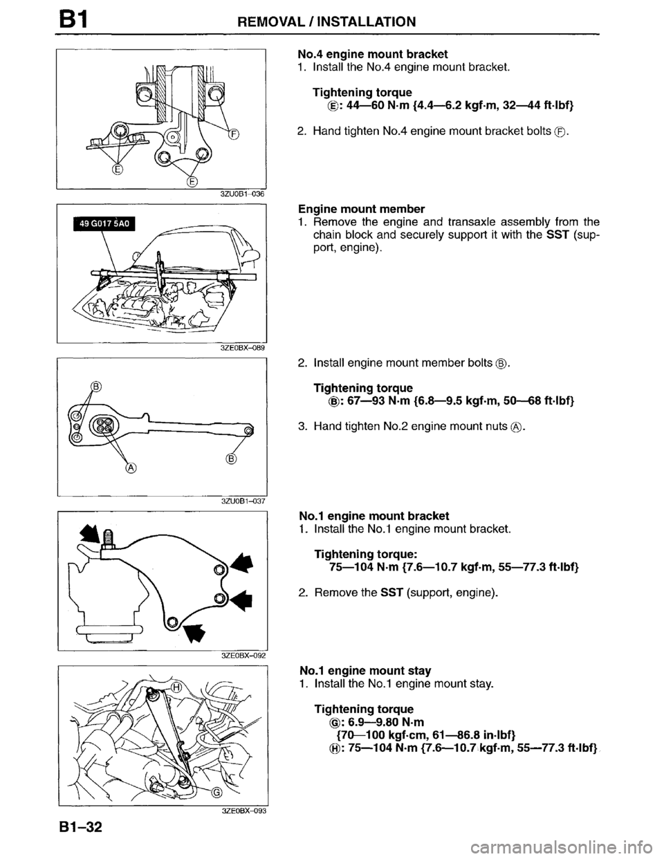 MAZDA MILLENIA 1996 Repair Manual MAZDA MILLENIA 1996 Repair Manual