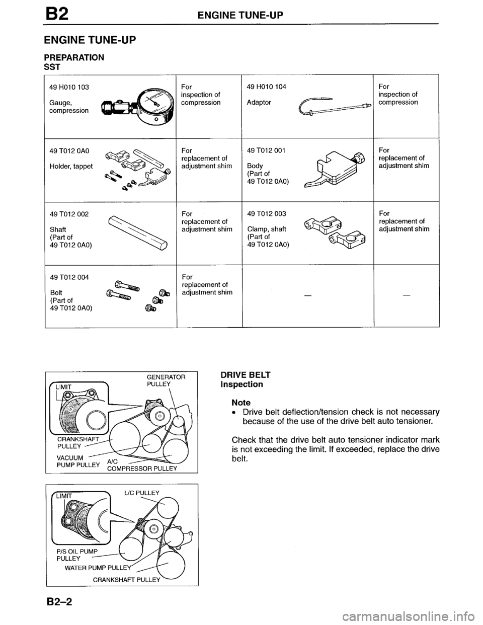 MAZDA MILLENIA 1996 Repair Manual MAZDA MILLENIA 1996 Repair Manual