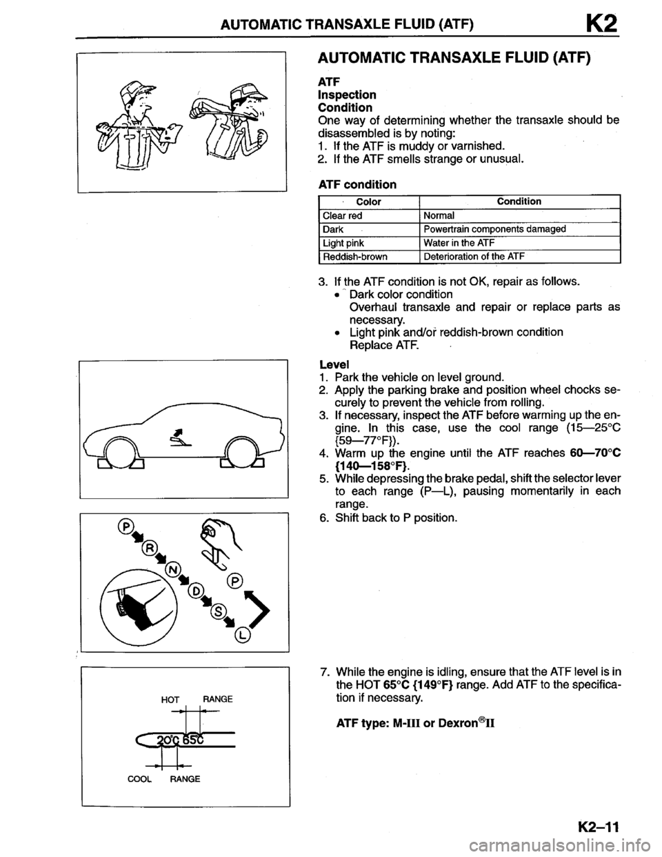 MAZDA MILLENIA 1996 Workshop Manual MAZDA MILLENIA 1996 Workshop Manual