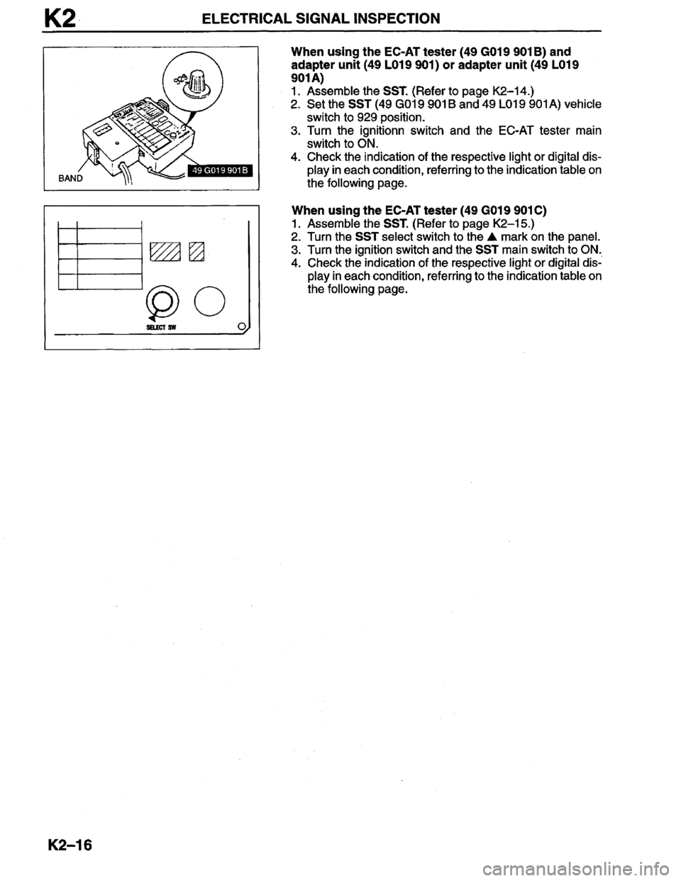 MAZDA MILLENIA 1996 Workshop Manual MAZDA MILLENIA 1996 Workshop Manual