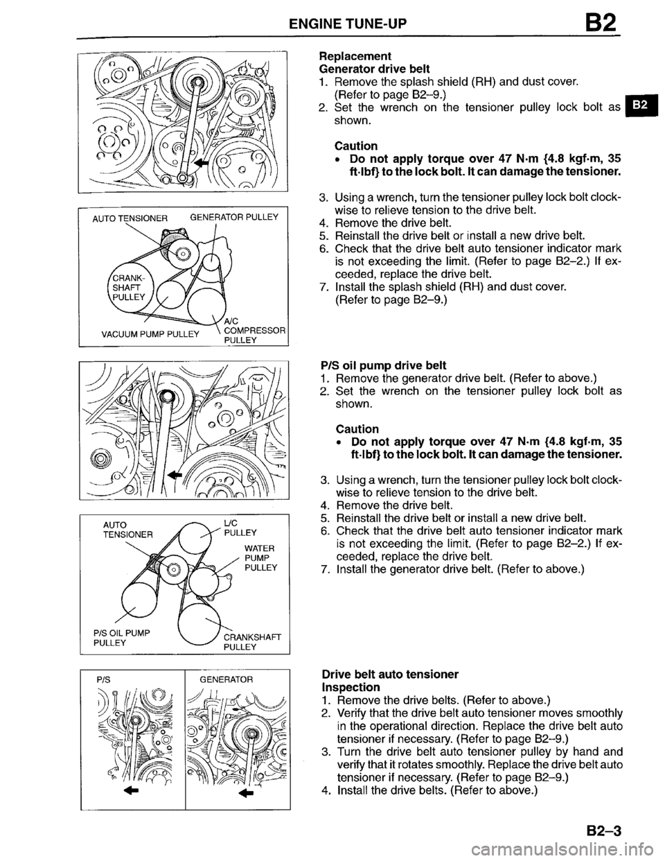 MAZDA MILLENIA 1996 Repair Manual MAZDA MILLENIA 1996 Repair Manual