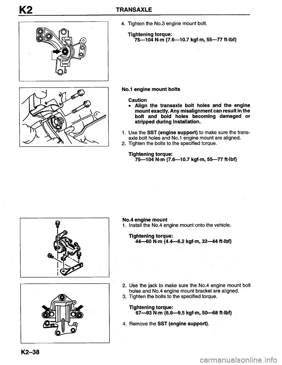 MAZDA MILLENIA 1996 Workshop Manual MAZDA MILLENIA 1996 Workshop Manual