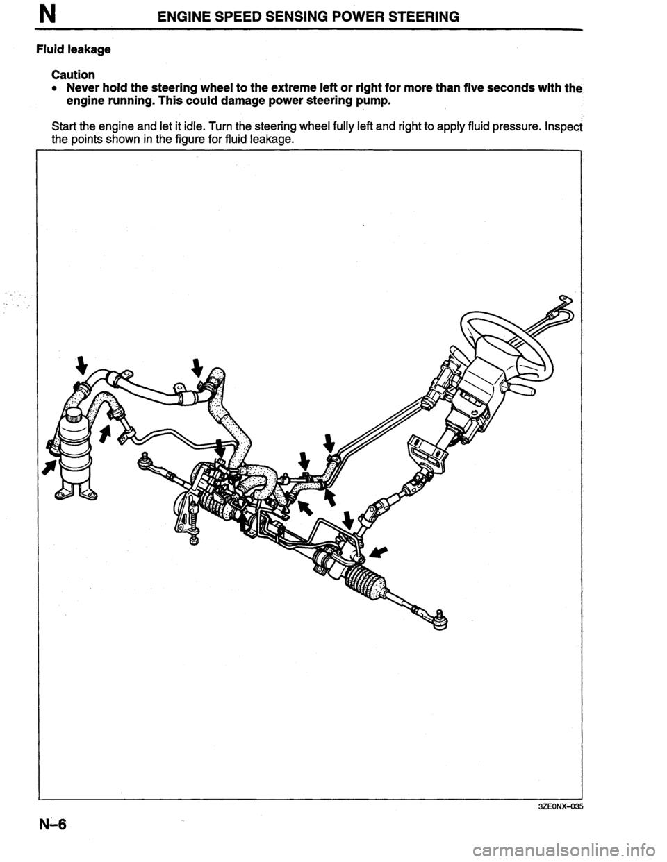 MAZDA MILLENIA 1996  Workshop Manual 