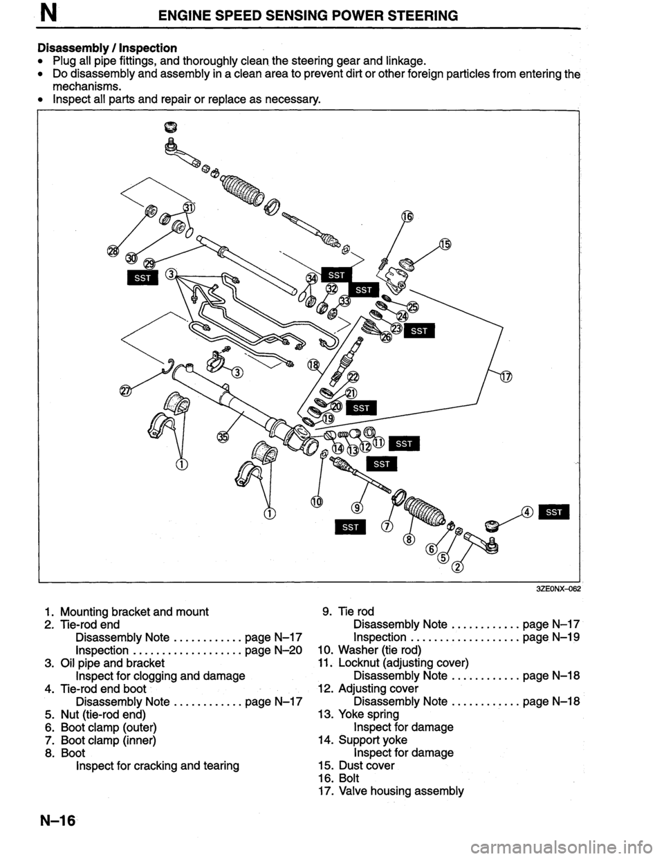 MAZDA MILLENIA 1996  Workshop Manual 
