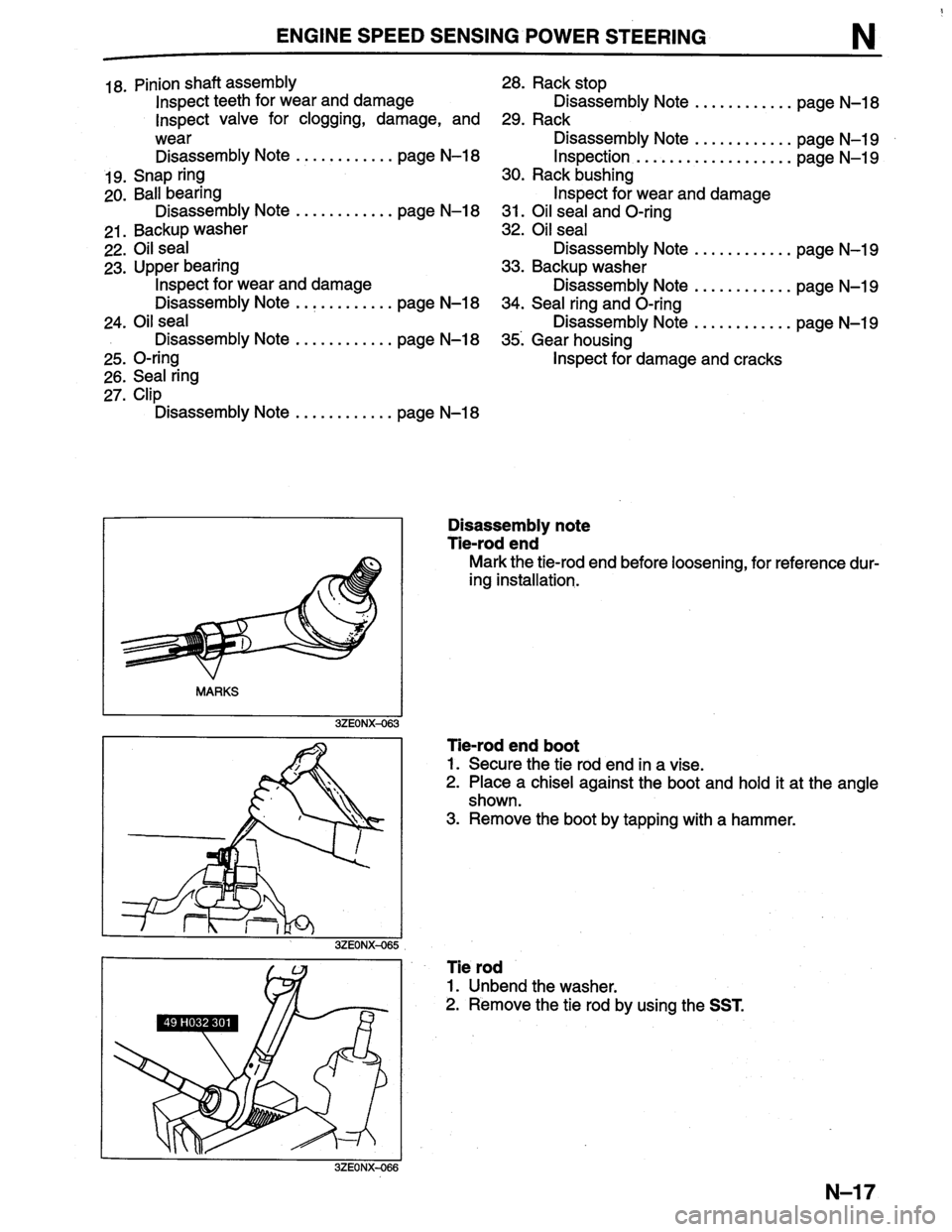 MAZDA MILLENIA 1996  Workshop Manual 