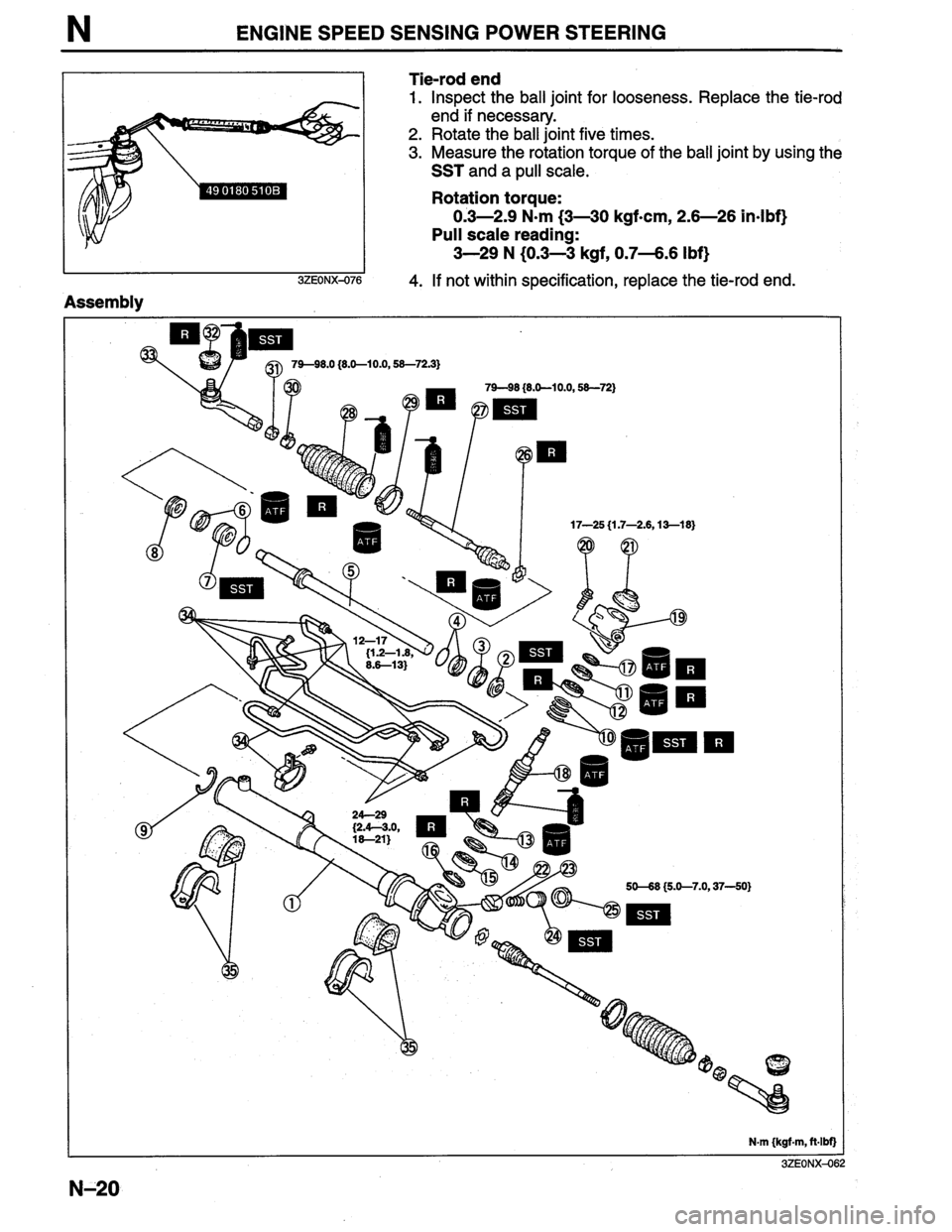 MAZDA MILLENIA 1996  Workshop Manual 