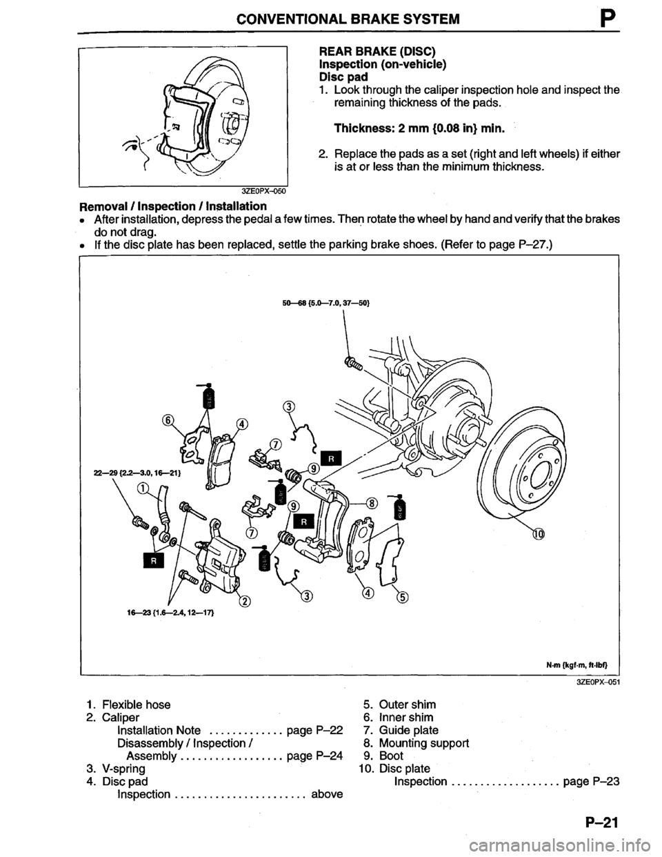 MAZDA MILLENIA 1996  Workshop Manual 