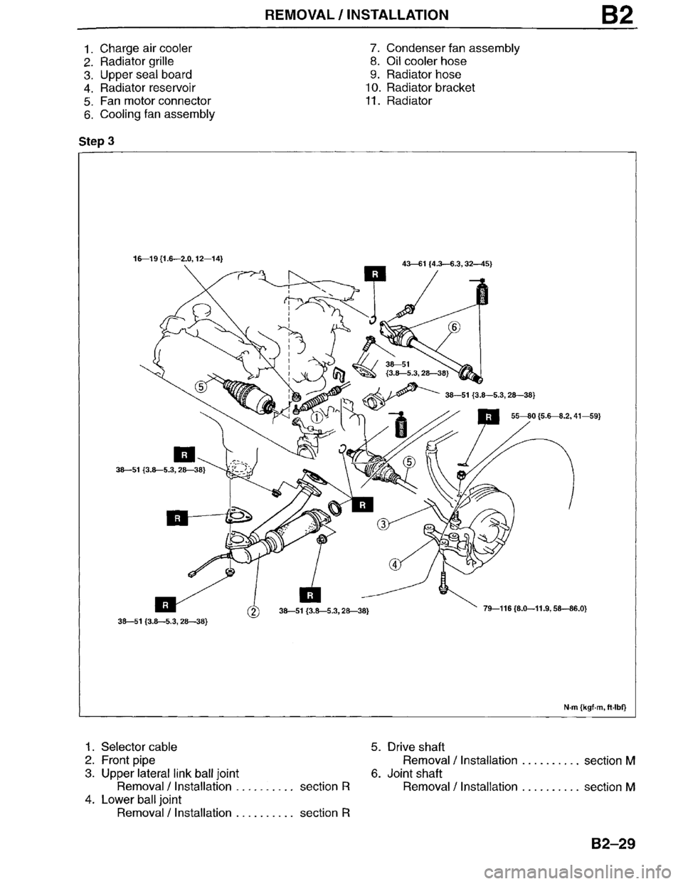 MAZDA MILLENIA 1996 Owners Manual 