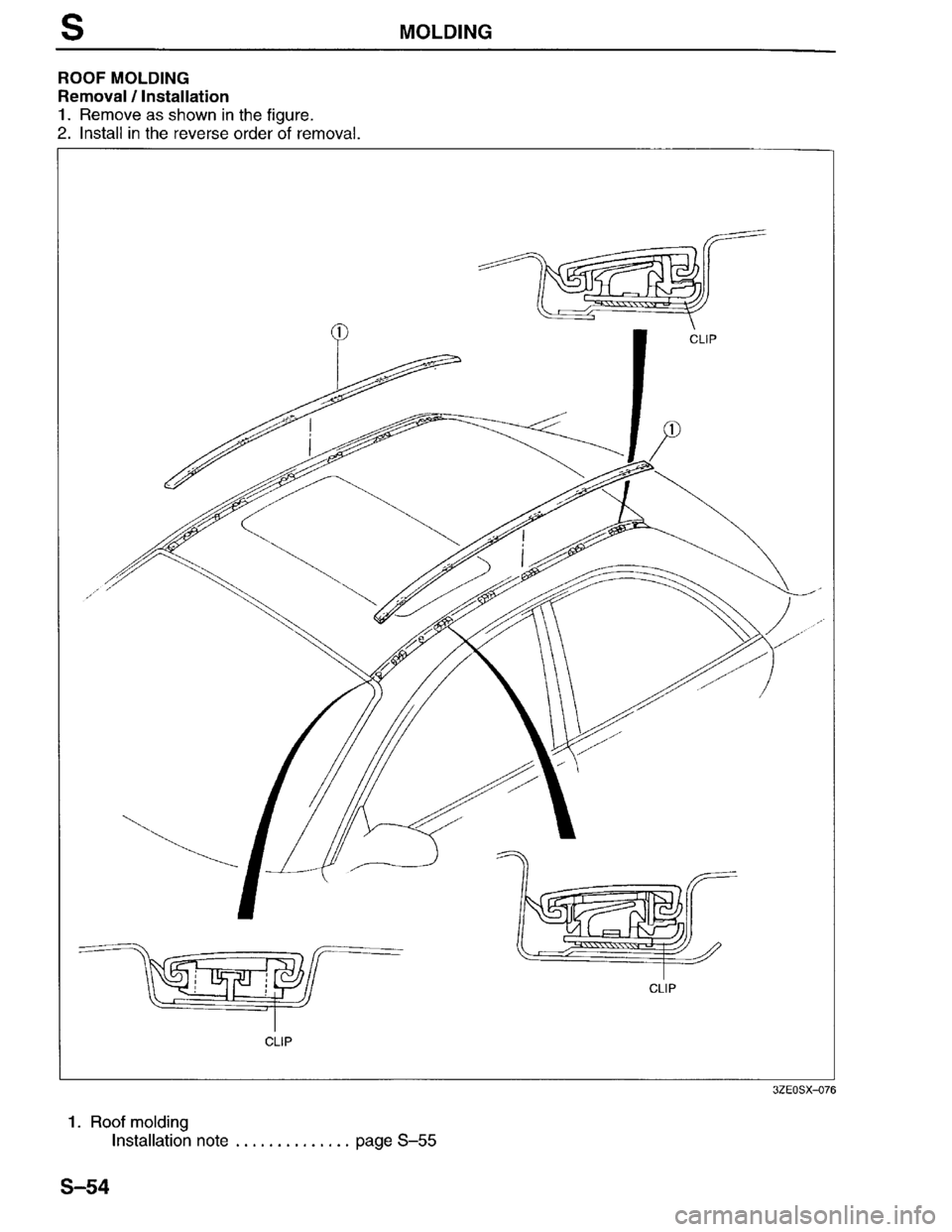 MAZDA MILLENIA 1996 Workshop Manual MAZDA MILLENIA 1996 Workshop Manual