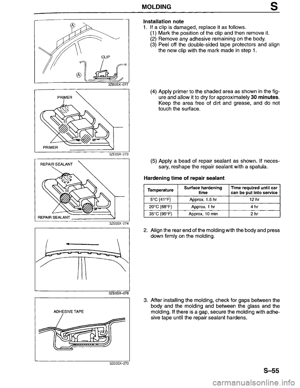MAZDA MILLENIA 1996 Workshop Manual MAZDA MILLENIA 1996 Workshop Manual