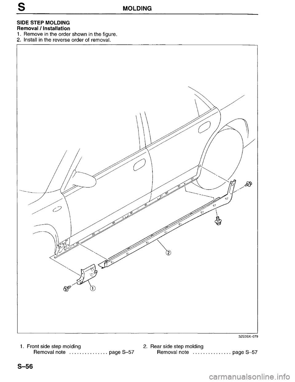 MAZDA MILLENIA 1996 Workshop Manual MAZDA MILLENIA 1996 Workshop Manual