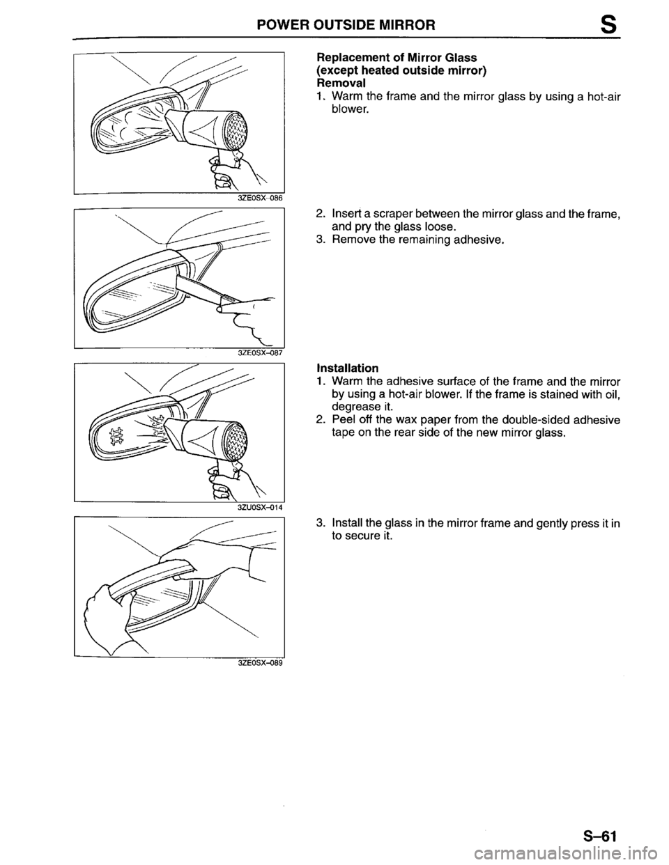 MAZDA MILLENIA 1996 Workshop Manual MAZDA MILLENIA 1996 Workshop Manual