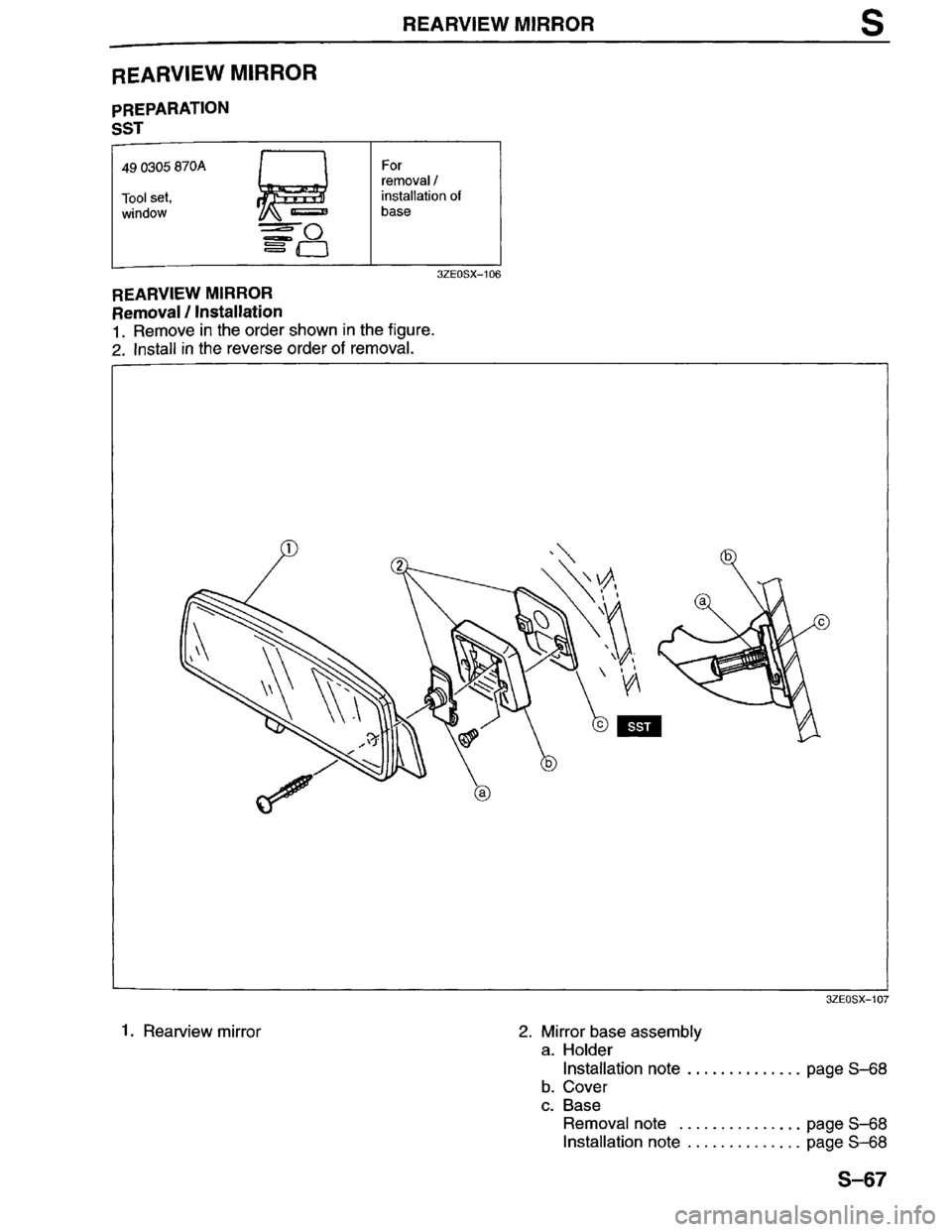 MAZDA MILLENIA 1996 Workshop Manual MAZDA MILLENIA 1996 Workshop Manual
