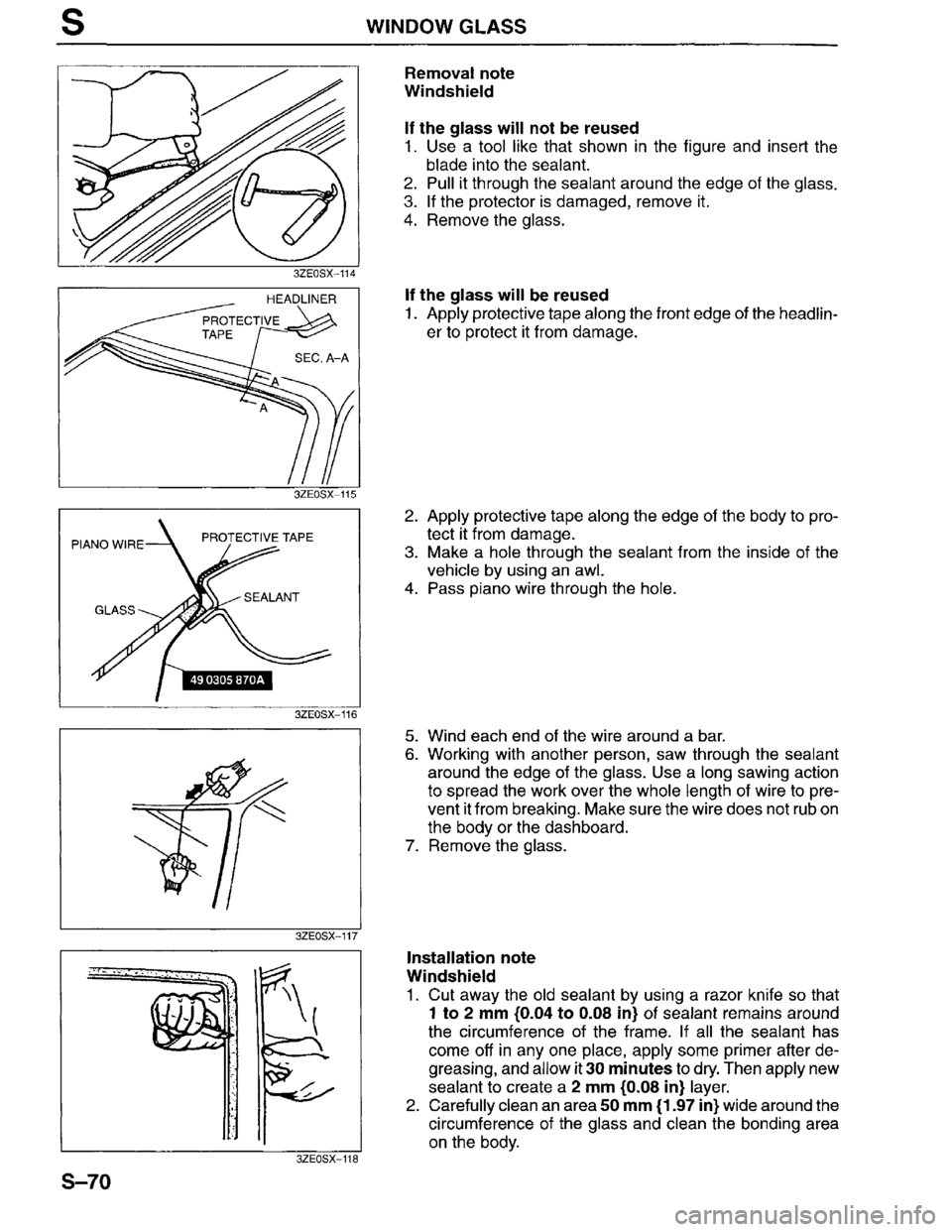 MAZDA MILLENIA 1996 Workshop Manual MAZDA MILLENIA 1996 Workshop Manual