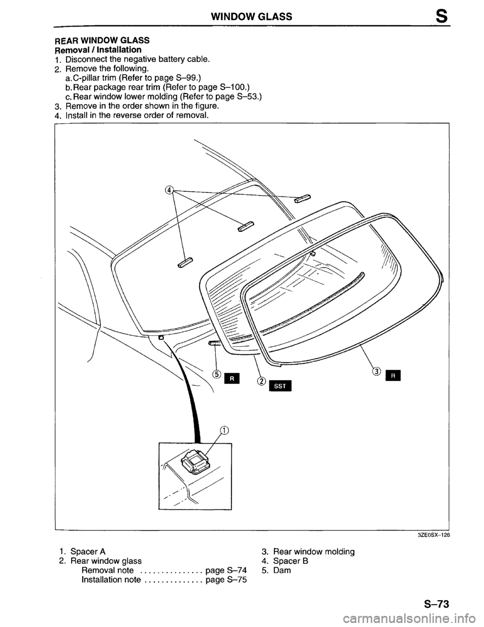 MAZDA MILLENIA 1996 Workshop Manual MAZDA MILLENIA 1996 Workshop Manual