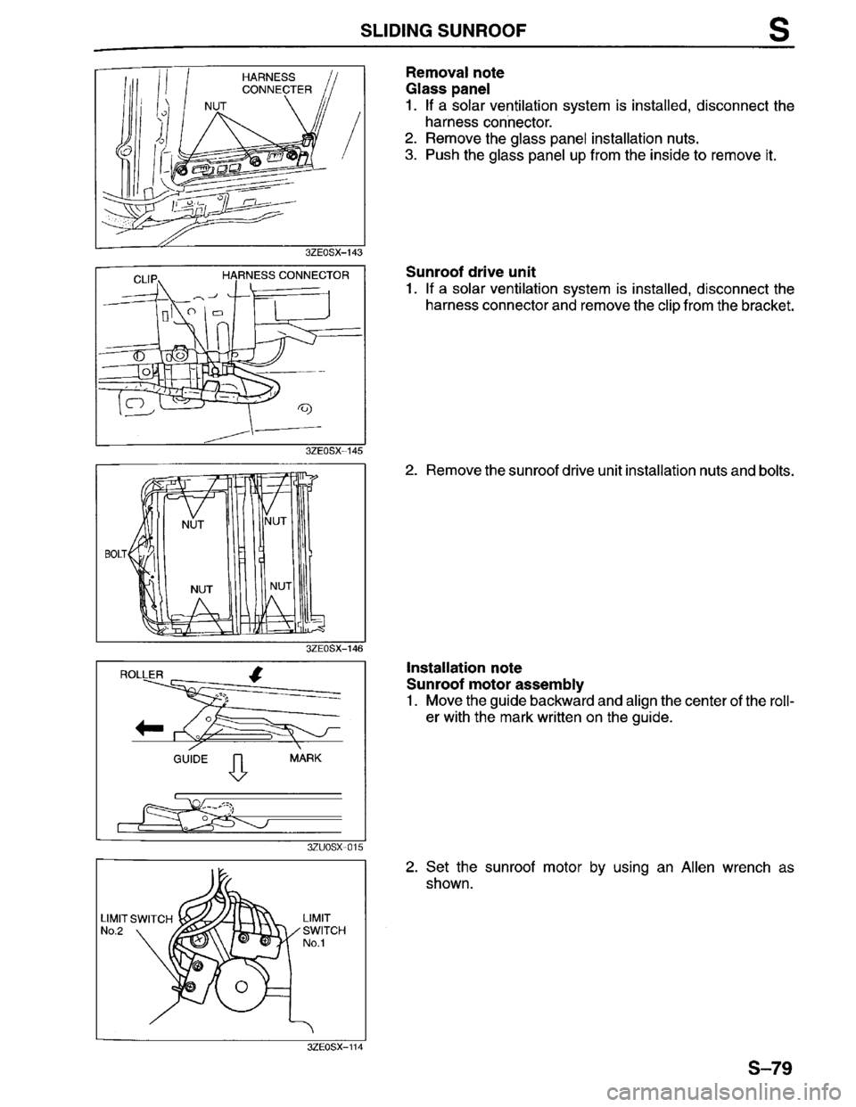 MAZDA MILLENIA 1996 Workshop Manual MAZDA MILLENIA 1996 Workshop Manual