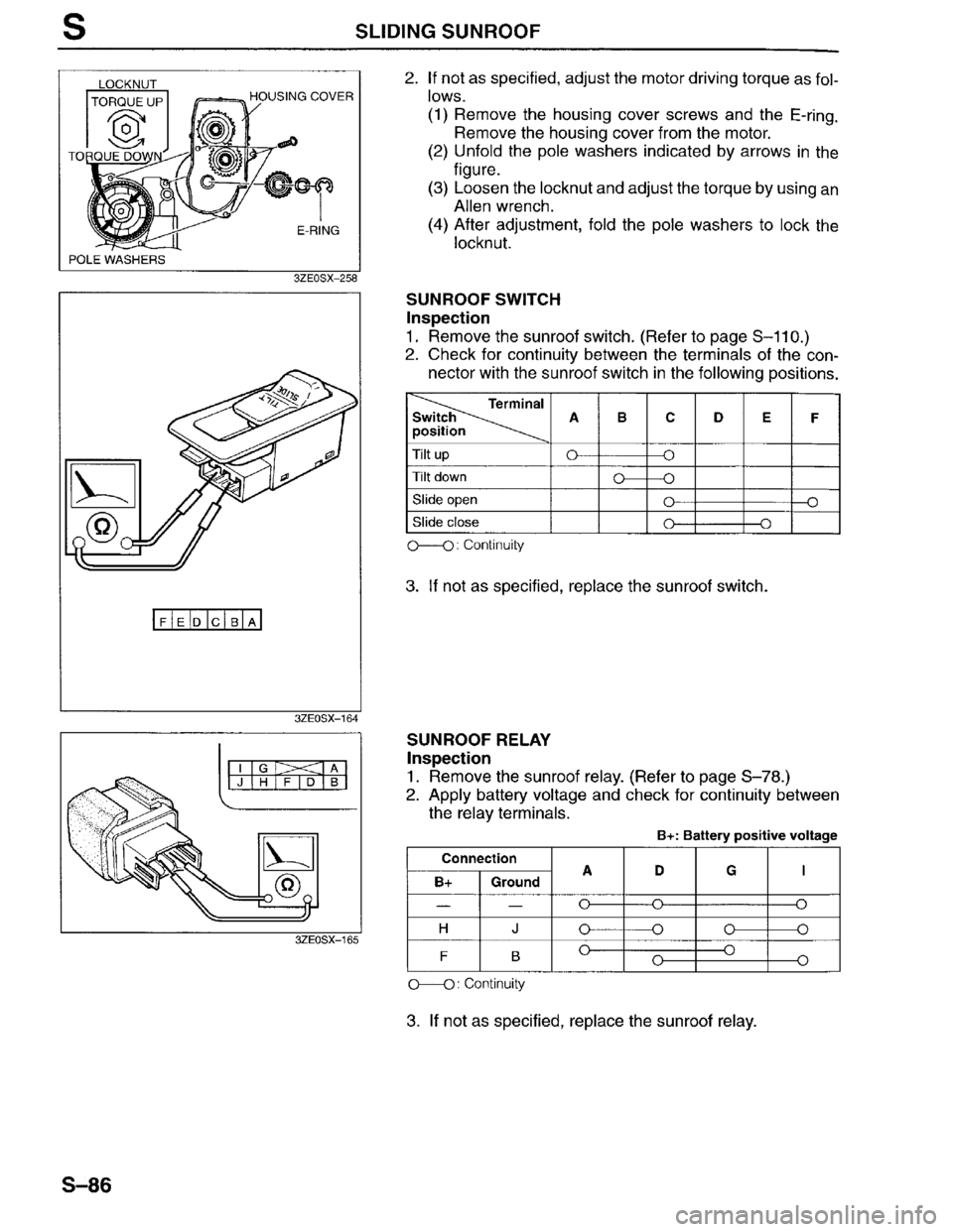 MAZDA MILLENIA 1996 Workshop Manual MAZDA MILLENIA 1996 Workshop Manual