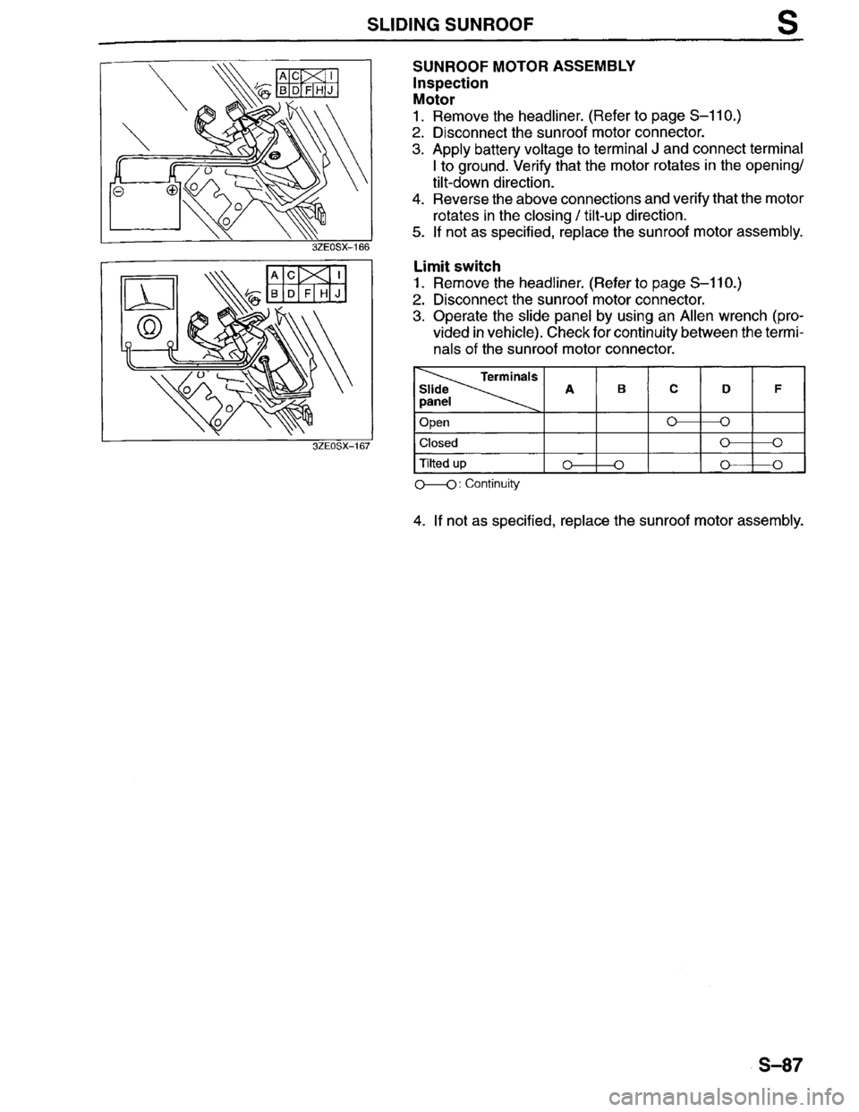 MAZDA MILLENIA 1996 Workshop Manual MAZDA MILLENIA 1996 Workshop Manual