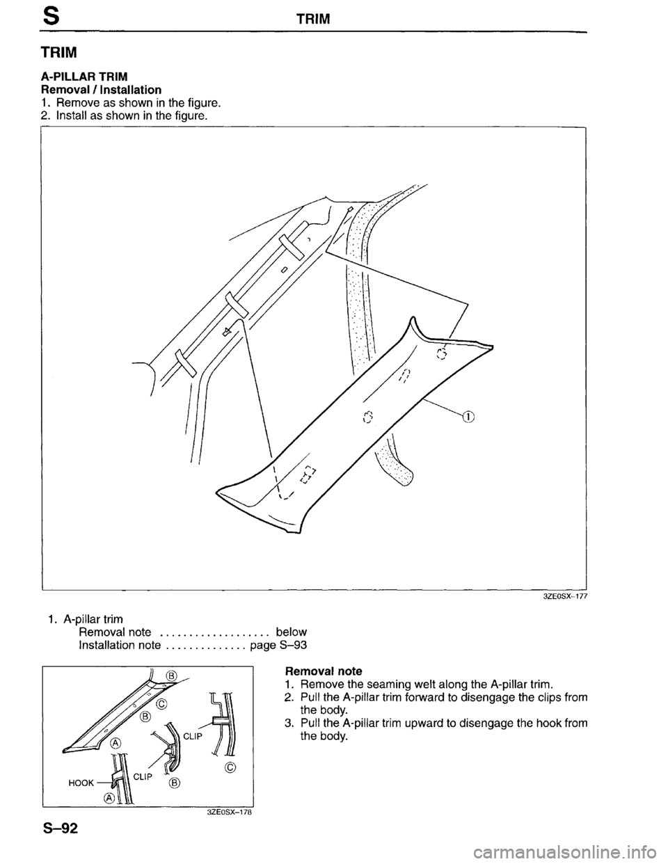 MAZDA MILLENIA 1996 Workshop Manual MAZDA MILLENIA 1996 Workshop Manual