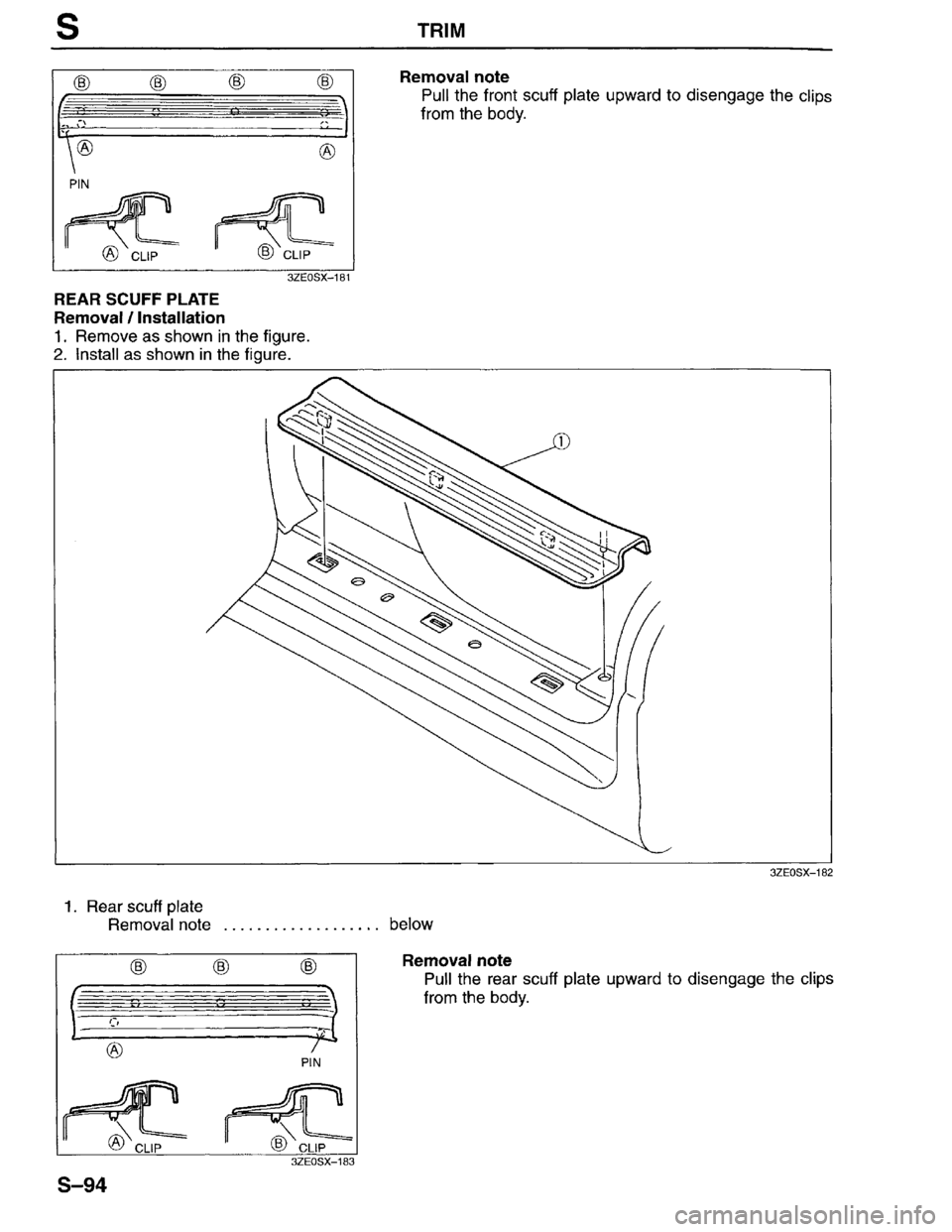 MAZDA MILLENIA 1996 Workshop Manual MAZDA MILLENIA 1996 Workshop Manual