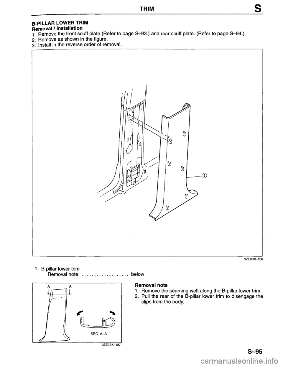 MAZDA MILLENIA 1996 Workshop Manual MAZDA MILLENIA 1996 Workshop Manual