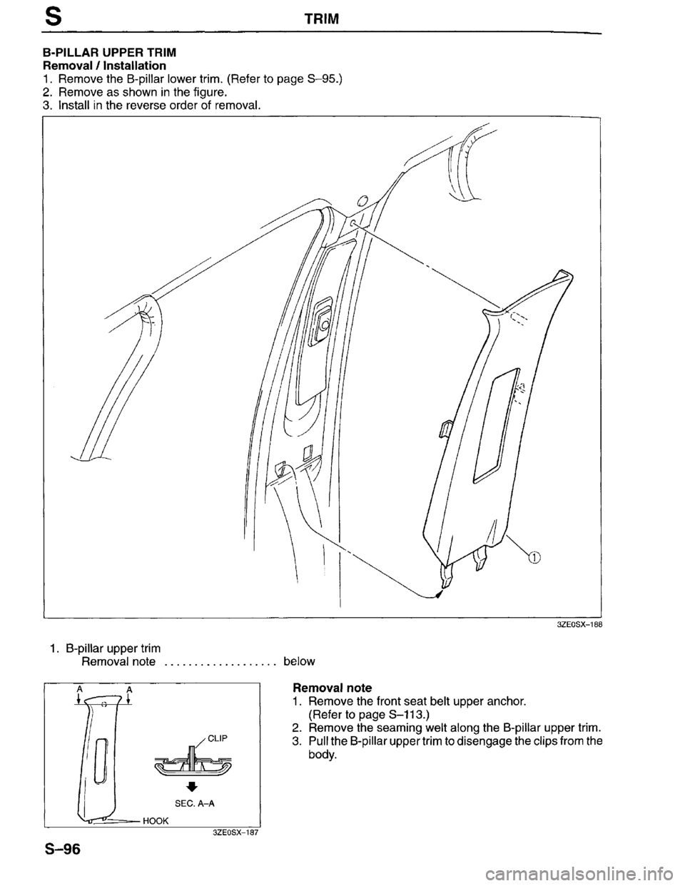 MAZDA MILLENIA 1996 Workshop Manual MAZDA MILLENIA 1996 Workshop Manual