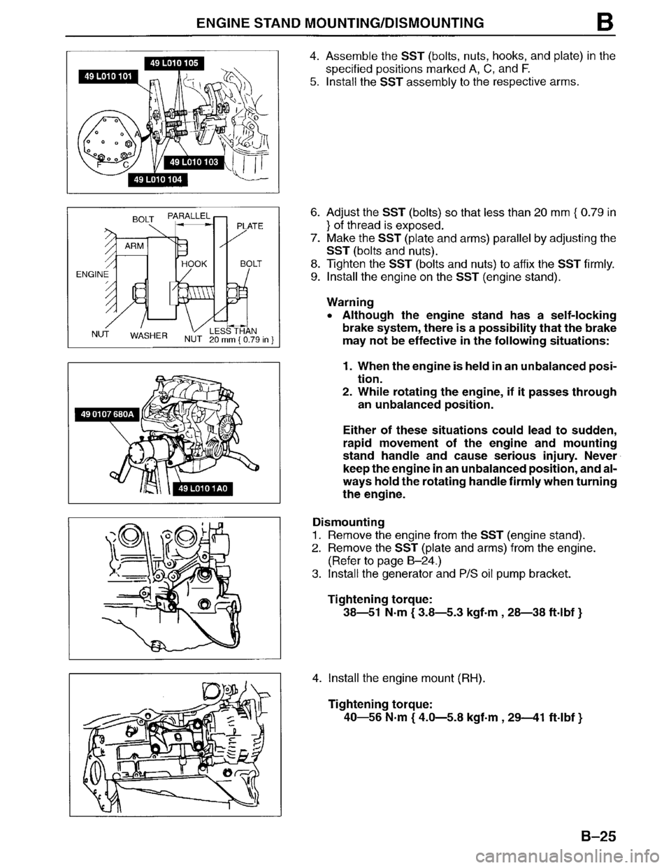 MAZDA MPV 1996 Repair Manual MAZDA MPV 1996 Repair Manual