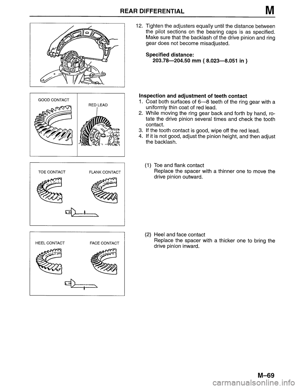 MAZDA MPV 1996  Workshop Manual 
