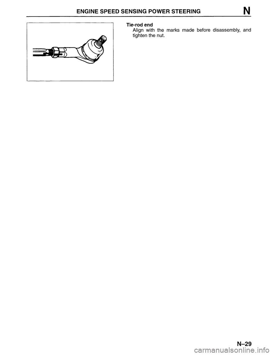 MAZDA MPV 1996  Workshop Manual 