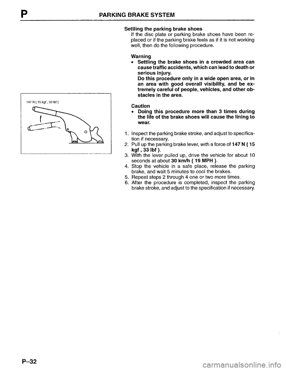 MAZDA MPV 1996 Workshop Manual MAZDA MPV 1996 Workshop Manual