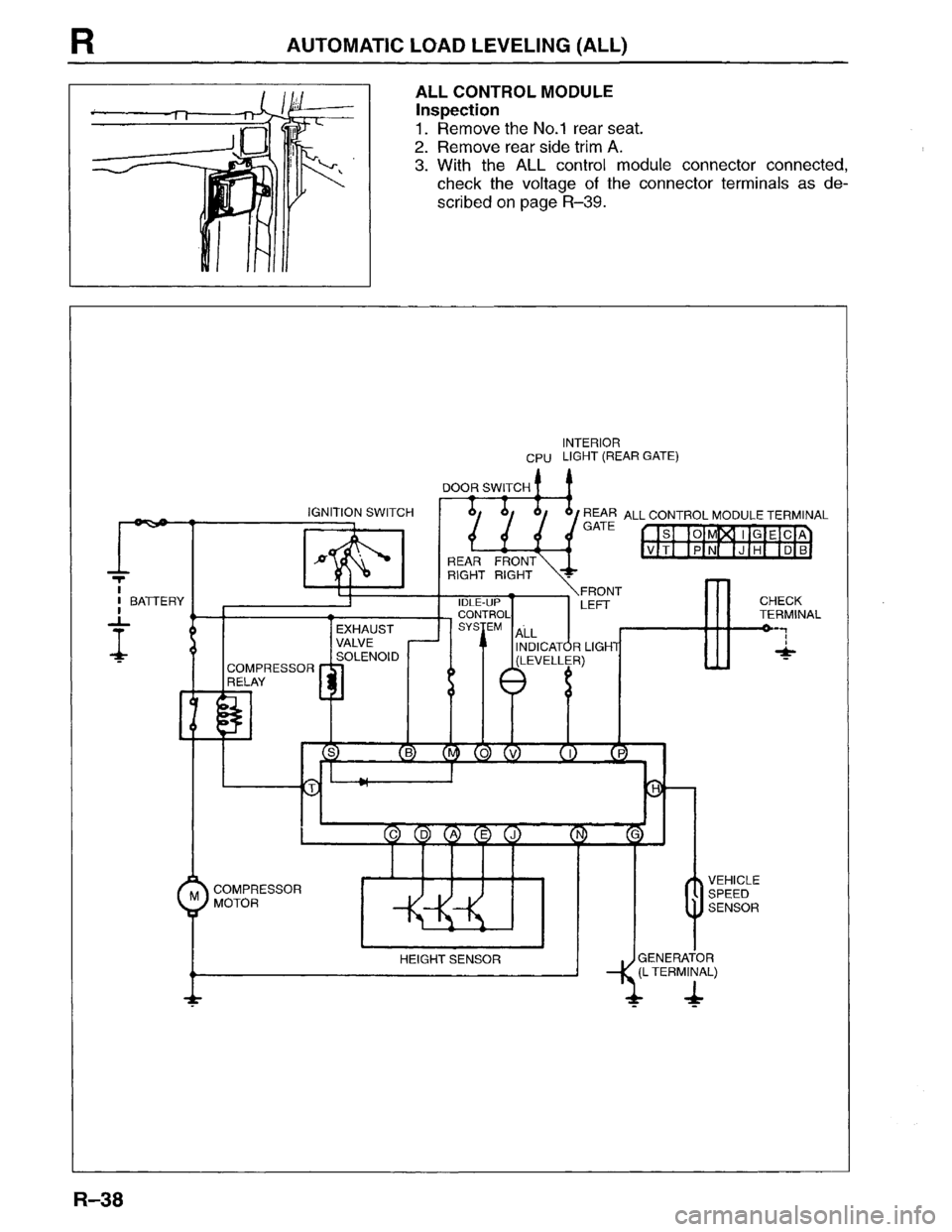 MAZDA MPV 1996 Workshop Manual MAZDA MPV 1996 Workshop Manual